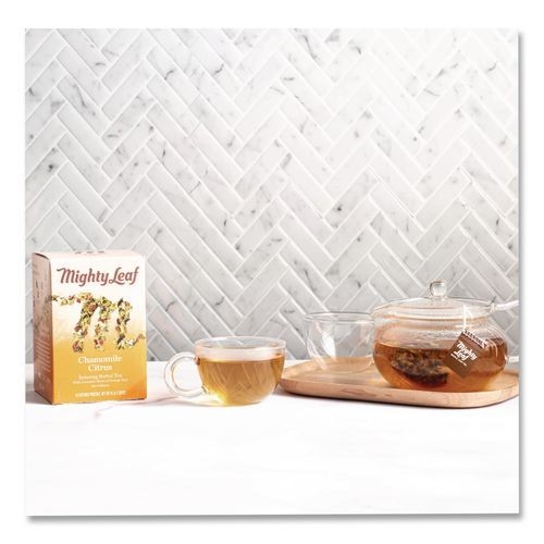 Mighty Leaf Tea Whole Leaf Tea Pouches, Chamomile Citrus, 15/Box, 2 Boxes/Pack