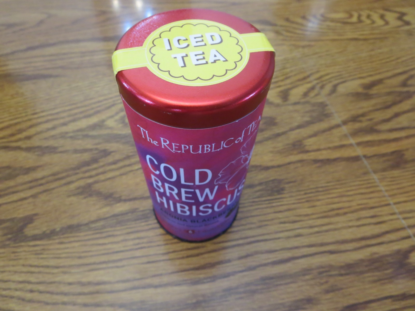 1 The Republic of Tea COLD BREW HIBISCUS Aronia Blackberry 6 Quarts EXP 7/2027