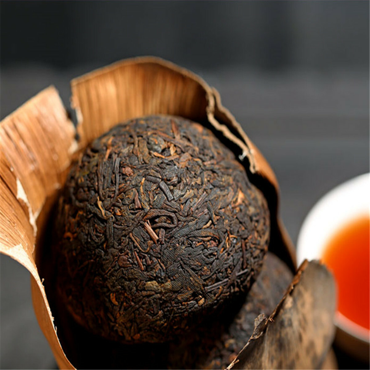 5pcs Black Pu-erh Tea Top Grade Yunnan Original Puer Red Tea Pu’er Tuo Cha 500g
