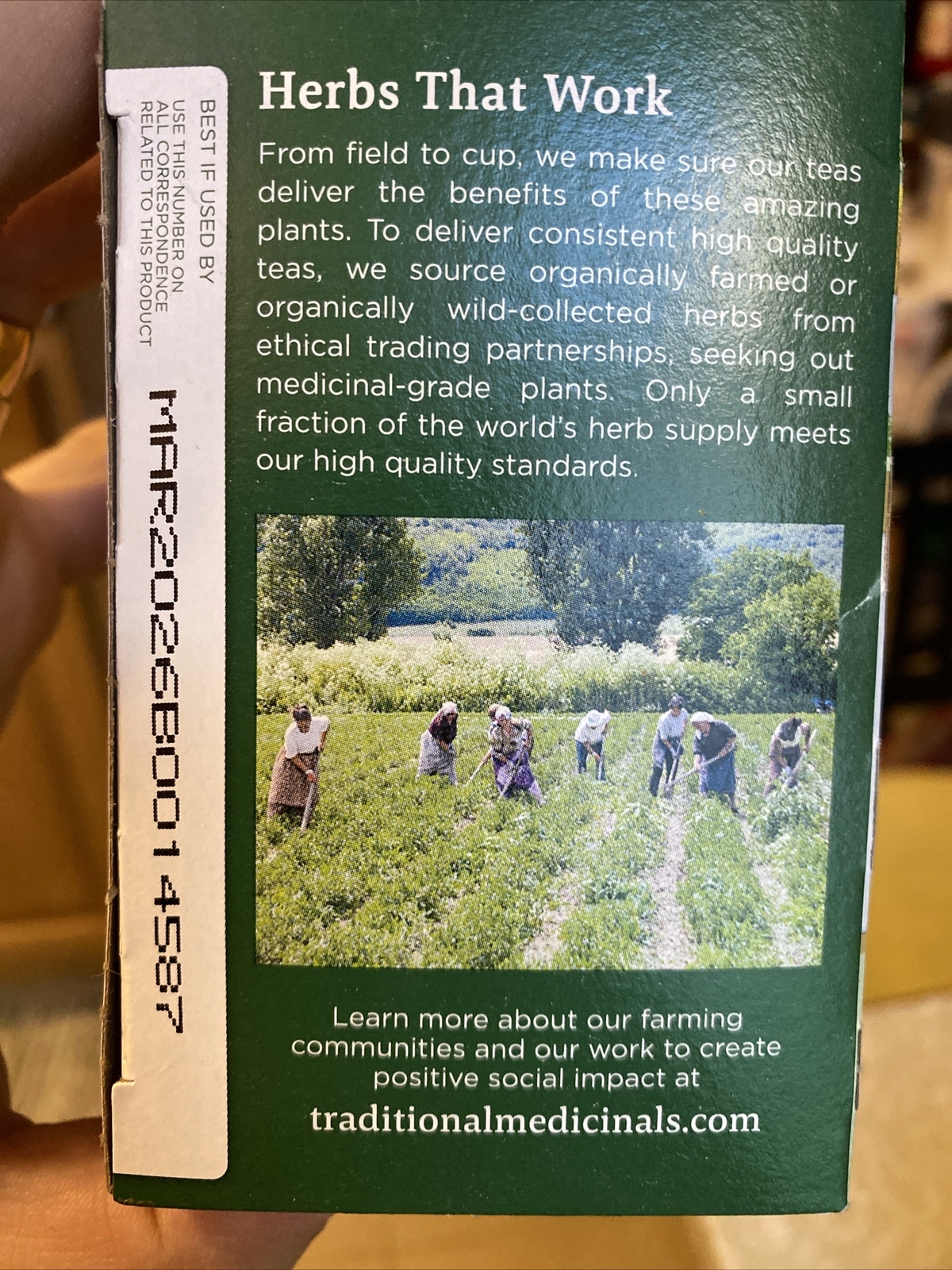 Traditional Medicinals Organic Chamomile Tea, Box of 16 Bags Exp. 9/24, 4 Avail.