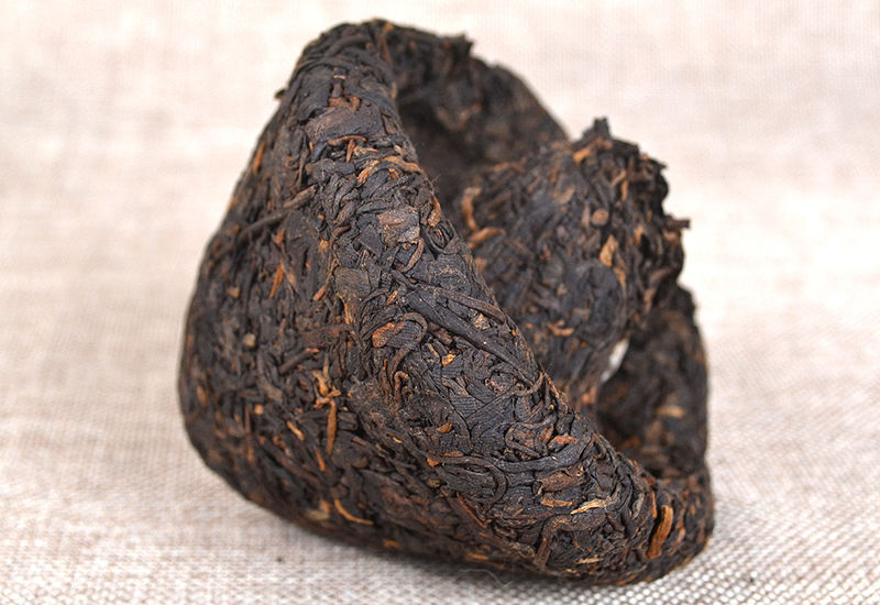 2012 Xiaguan Tuo Tea FT Baoyan Tight Tea Mushroom Tuocha Cooked Tea 250g Ripe