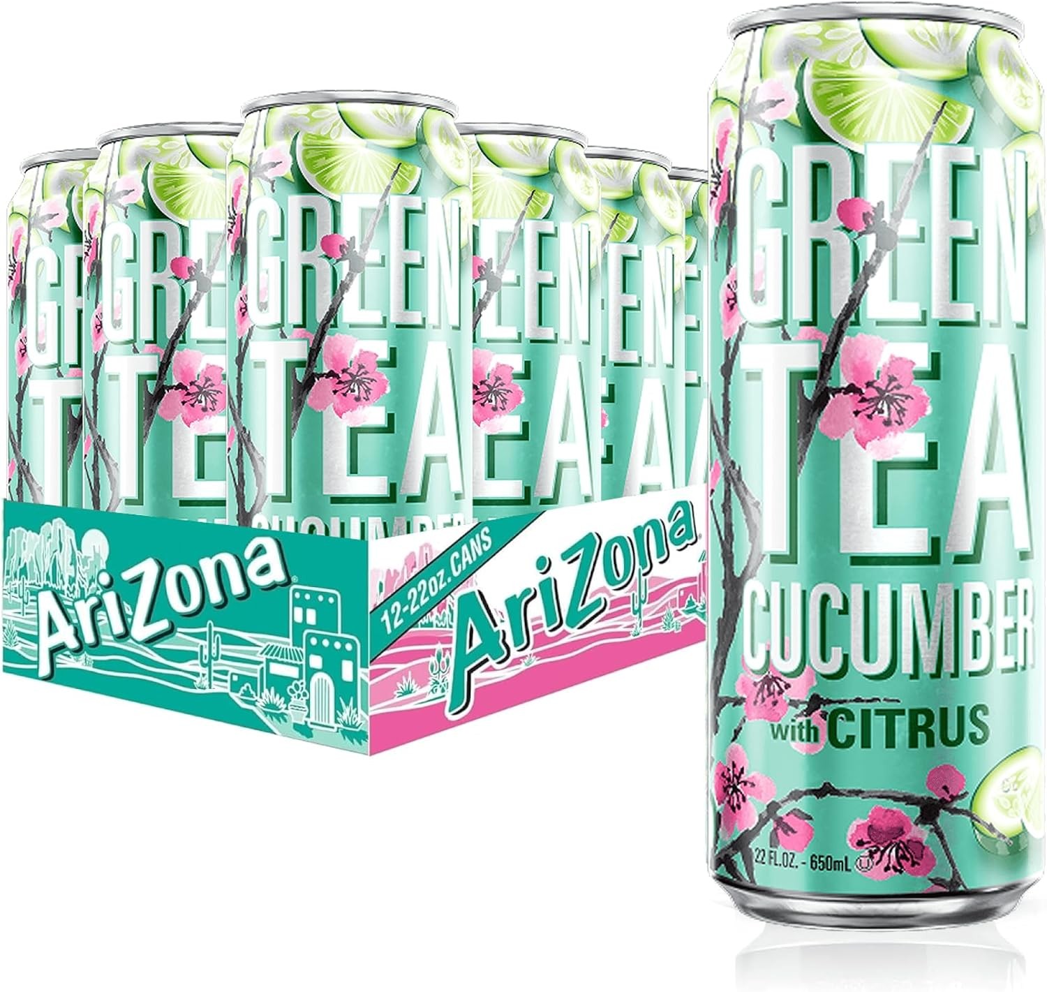 Arizona Sweet Tea – Big Can, 22 Fl Oz (12 Pack)