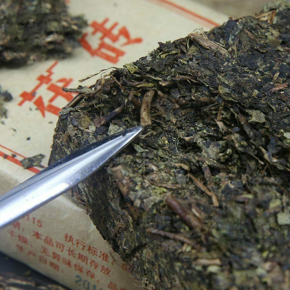 300g Aged & Aromatic Anhua Baishaxi Golden Flower Fu Brick Dark Tea