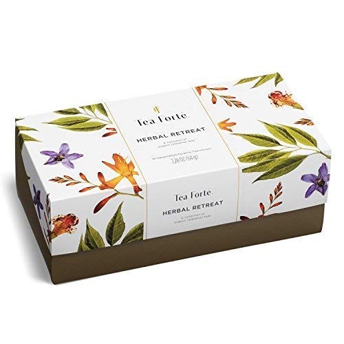 Herbal Retreat Tea Presentation Box Tea Gift Sampler, 20 Count, 2 of Each Variet