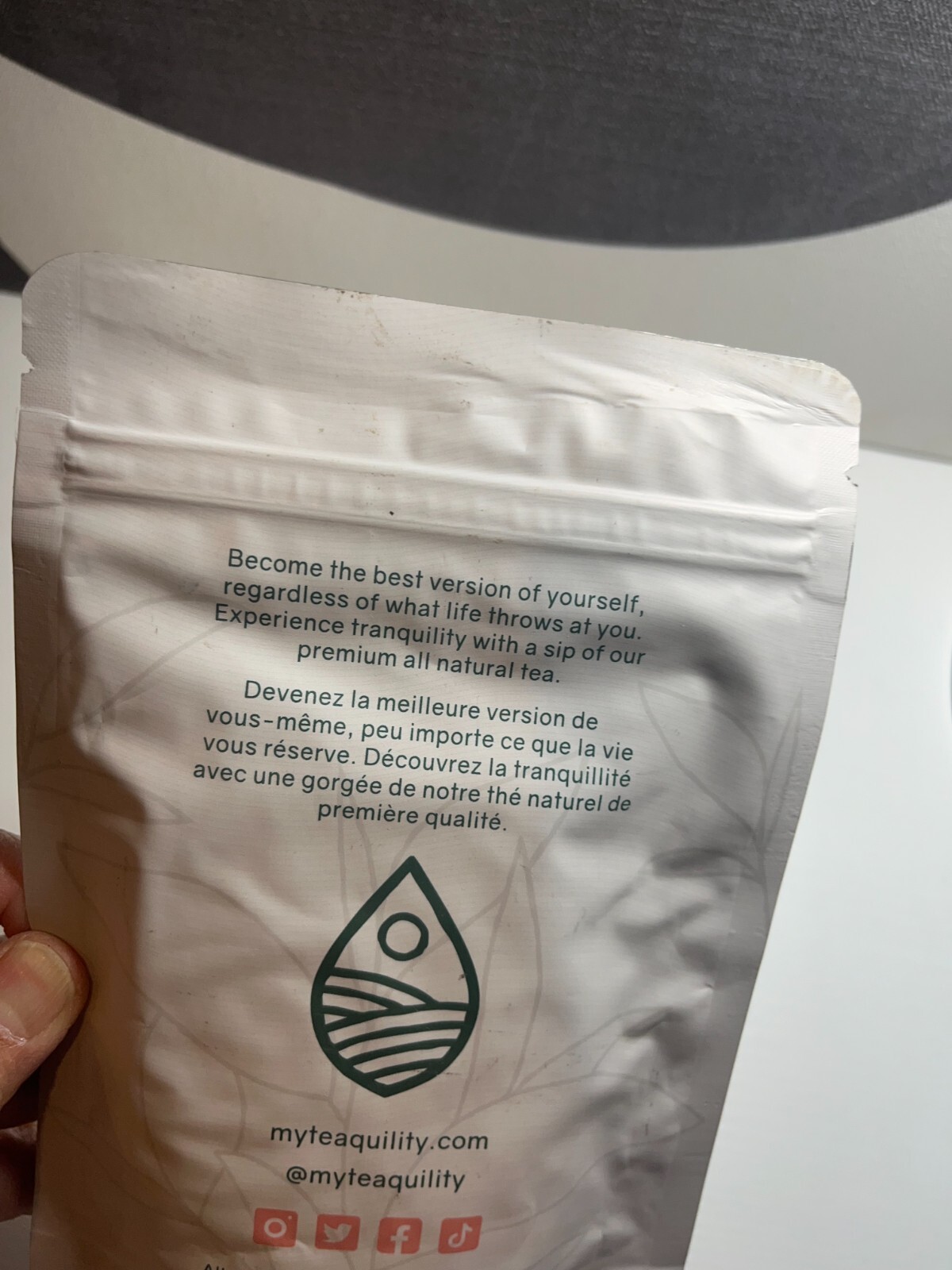 Vitalitea 100% Natural 50g Bag, Organic Jasmine & Cherry Loose Leaf Tea