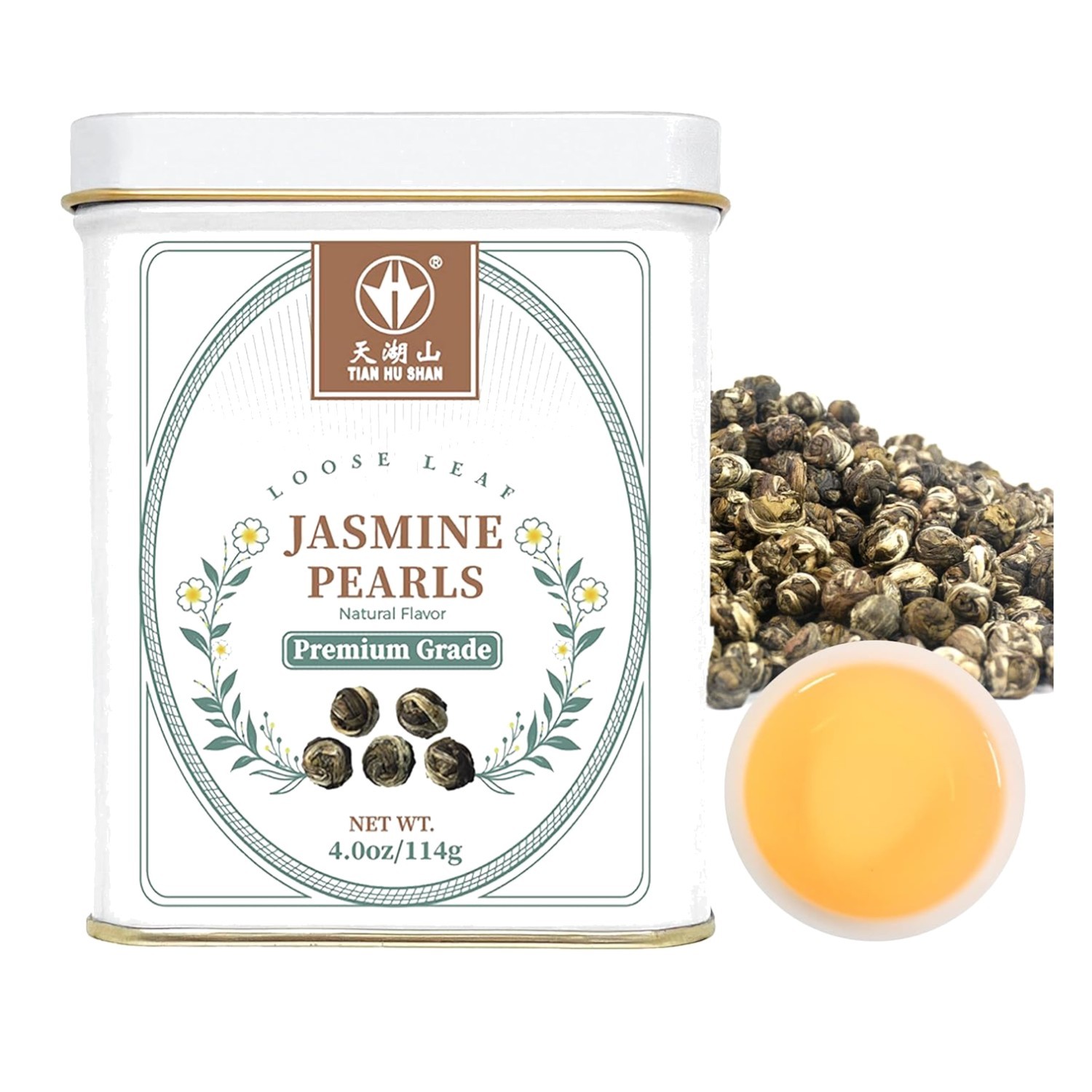 Jasmine Dragon Pearls Green Tea – Floral Flavor