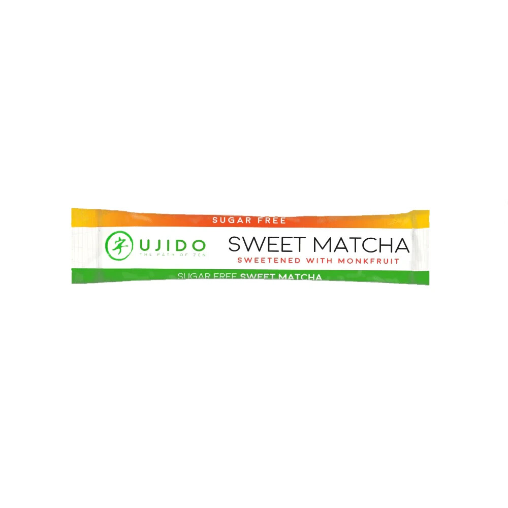 Ujido The Path of Zen Japanese Sugar Free Sweet Matcha Green Tea Powder 10 x 20G
