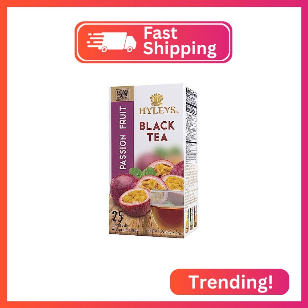 HYLEYS Tea Passion Fruit With Black Tea