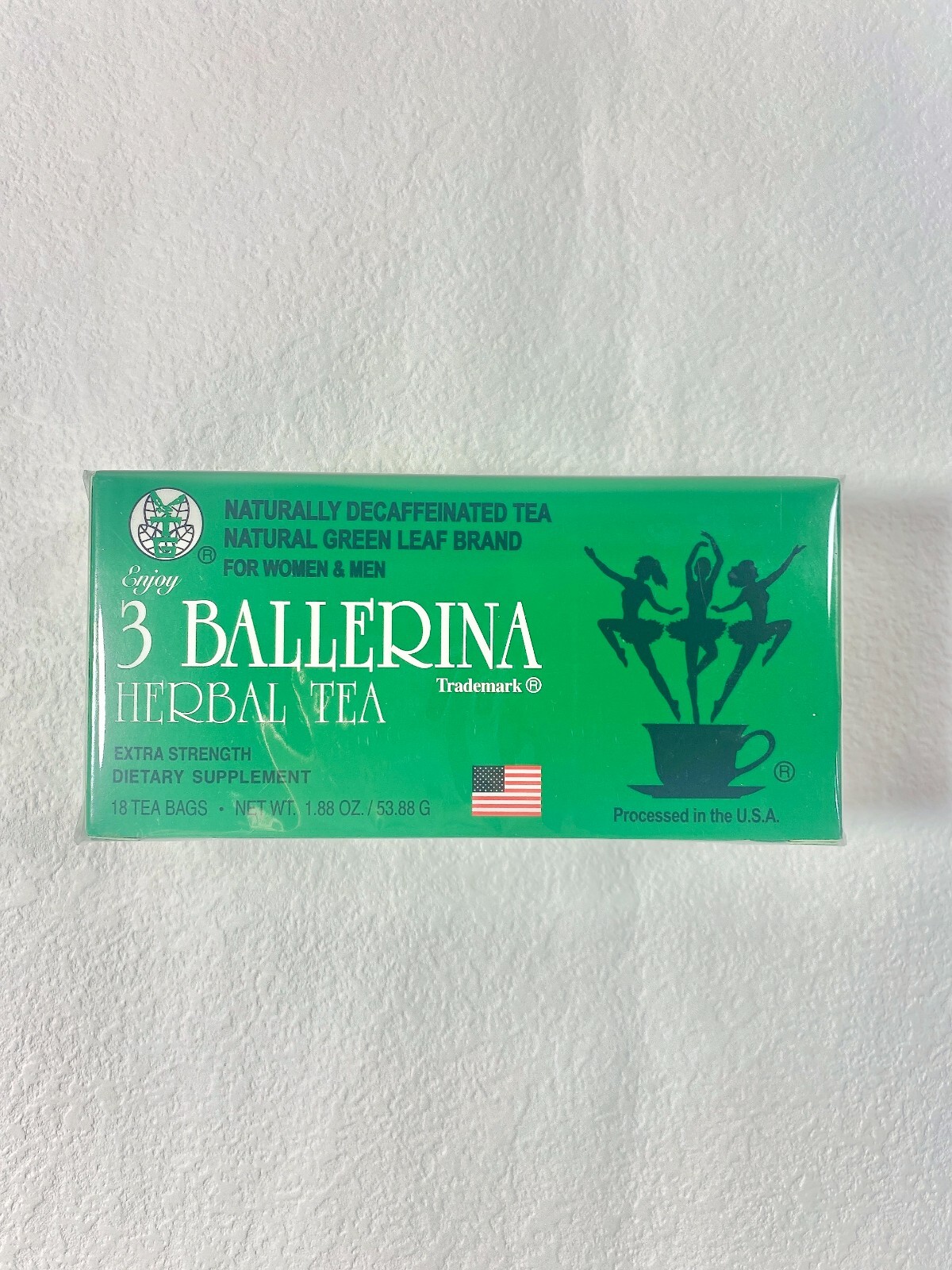 3 Ballerina Dieters Drink Extra Strength Herbal Tea – 18 Bags