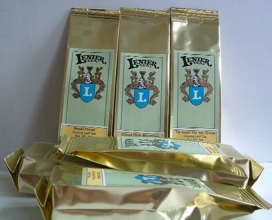 Lenier Sample OOlong Non Flavored Leaf Teas 6 – 2oz Sample # 4