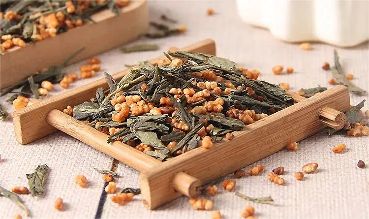 Organic Genmaicha Green Tea Premium Japanese Brown Rice Natural