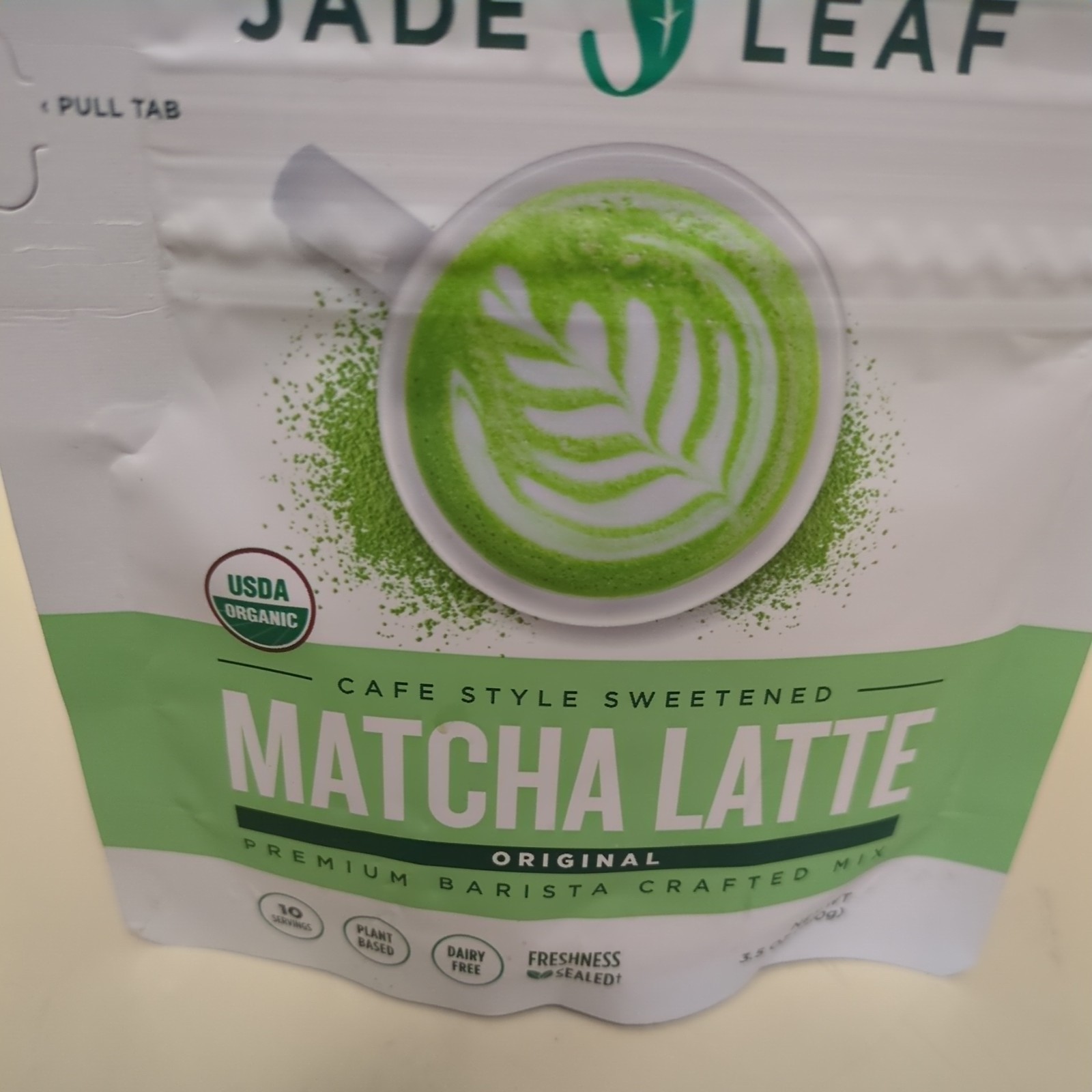 Jade Leaf Matcha, Organic Japanese Matcha Latte Mix, Powdered Tea, 3.5 Oz