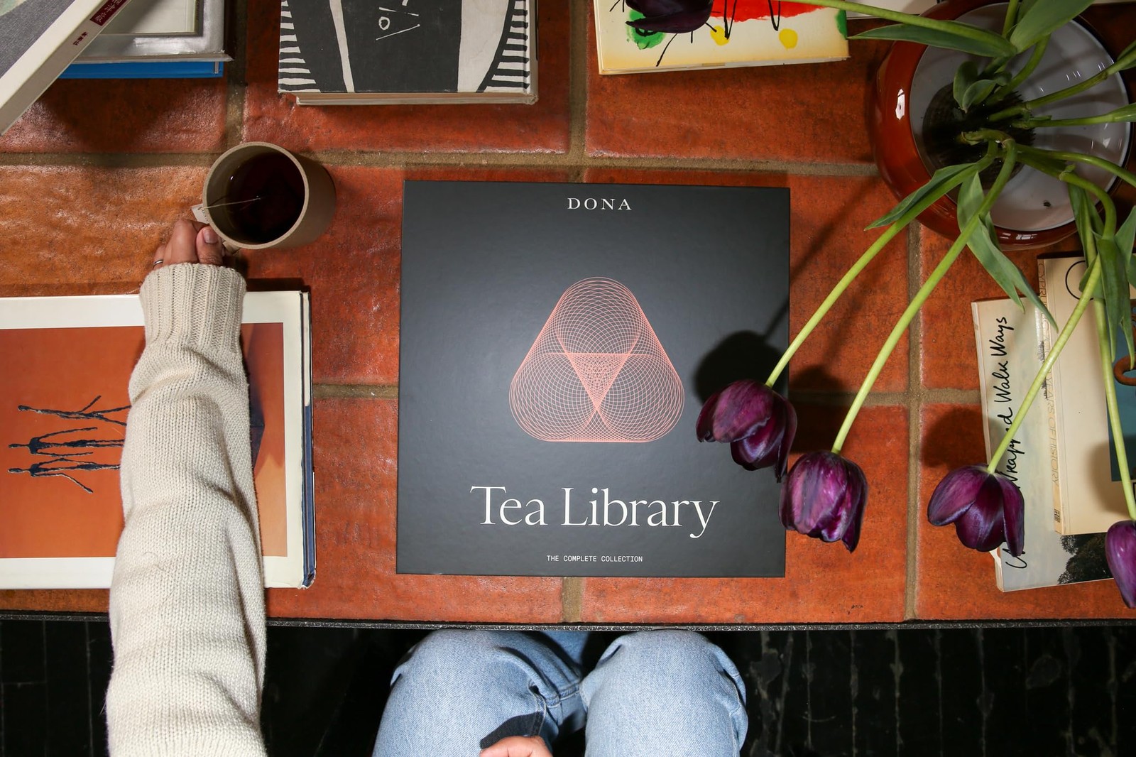 Dona Tea Library 18 premium blended teas conveniently packaged in 36 plantba…