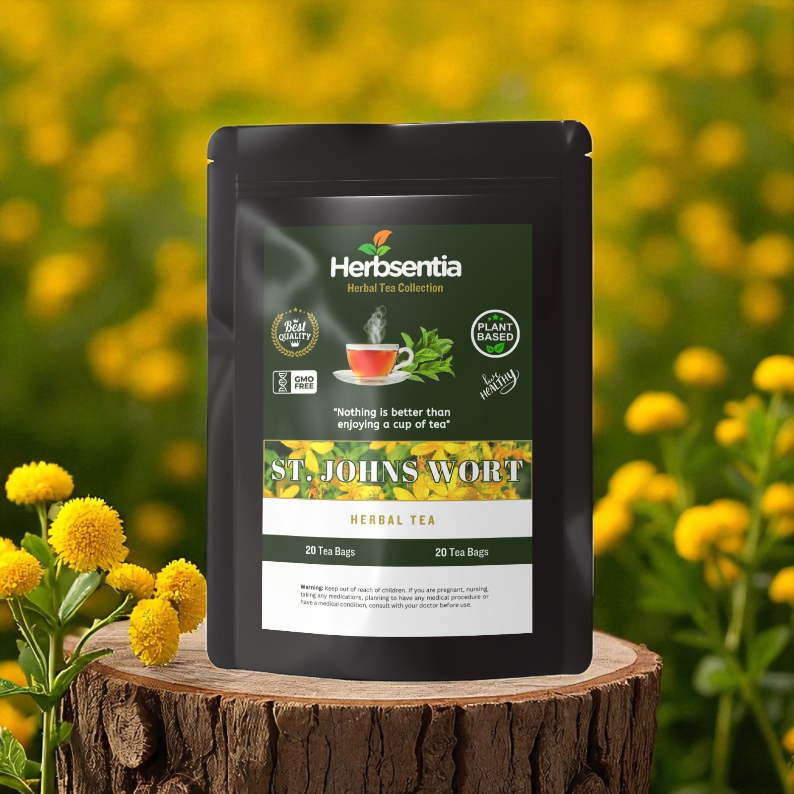 St. John’s Wort Tea – Nervous System