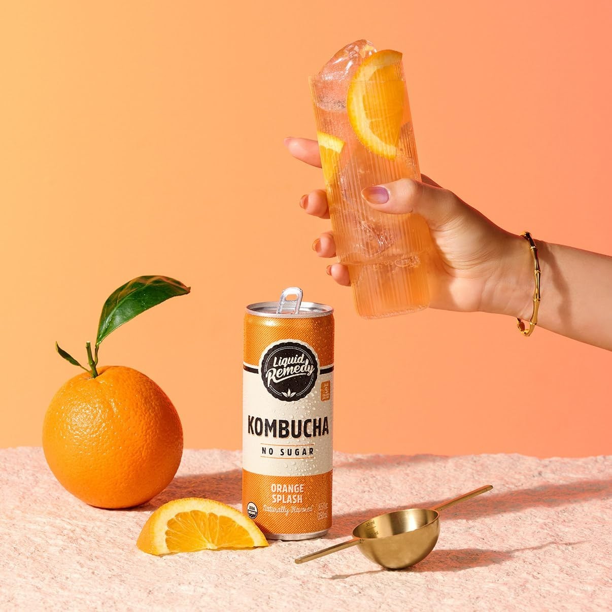 Liquid Remedy Kombucha Sugar Free Organic Drink, Low Calorie, Probiotic Like Tea