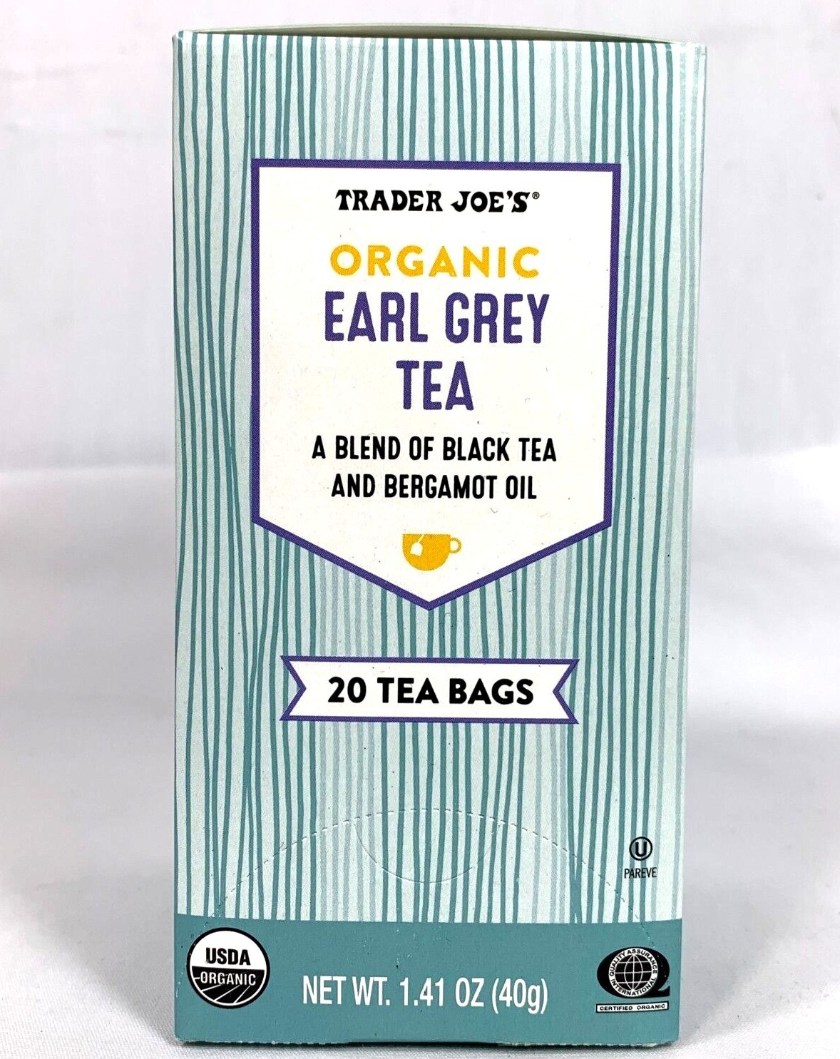Trader Joe’s Organic Earl Grey Black Tea w/ Bergamot Orange Choose 1-4 Boxes