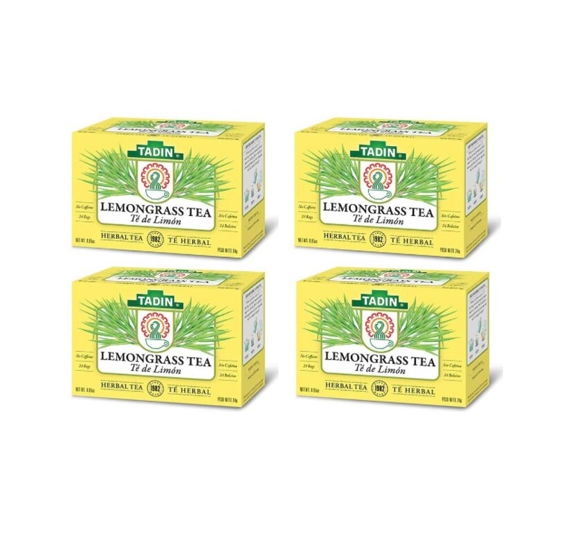 TADIN LEMONGRASS 24 BAGS 0.85oz (Pack of 4)