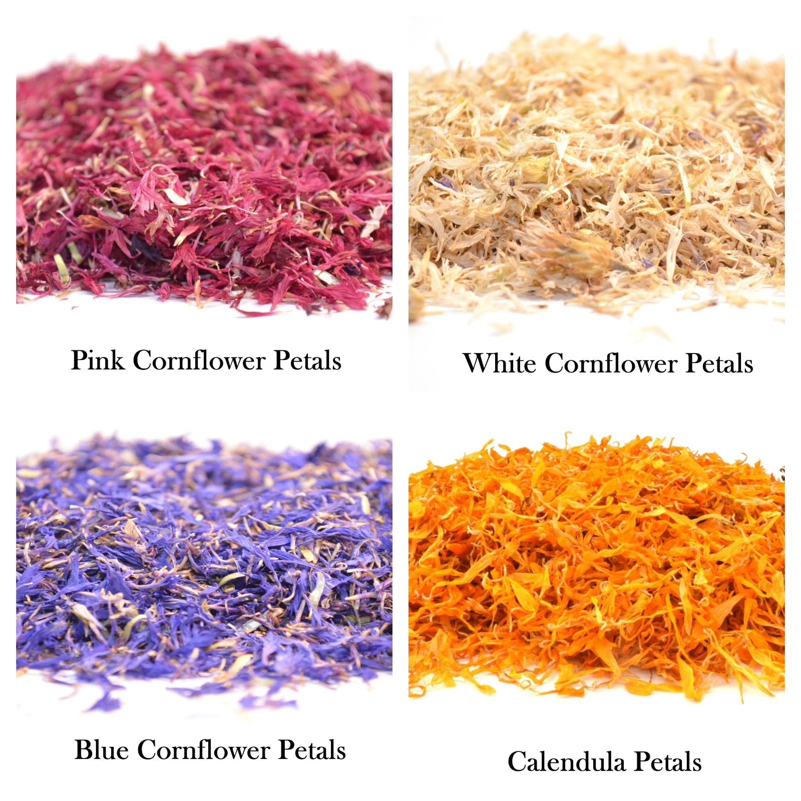 Edible Dried Flowers & Petals 62+ Types! Tea Cooking Gin Tonic Coctail Garnishes