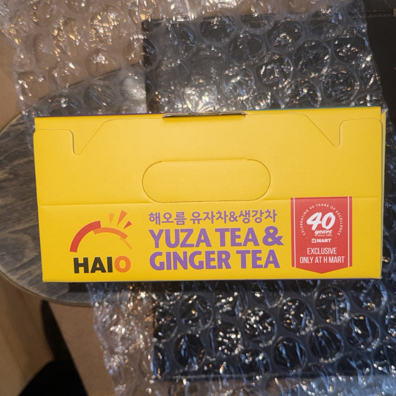 HAIO Ginger Tea with Honey & Yuza Citron Tea with Honey (Combo Pack), 2.2 Pounds