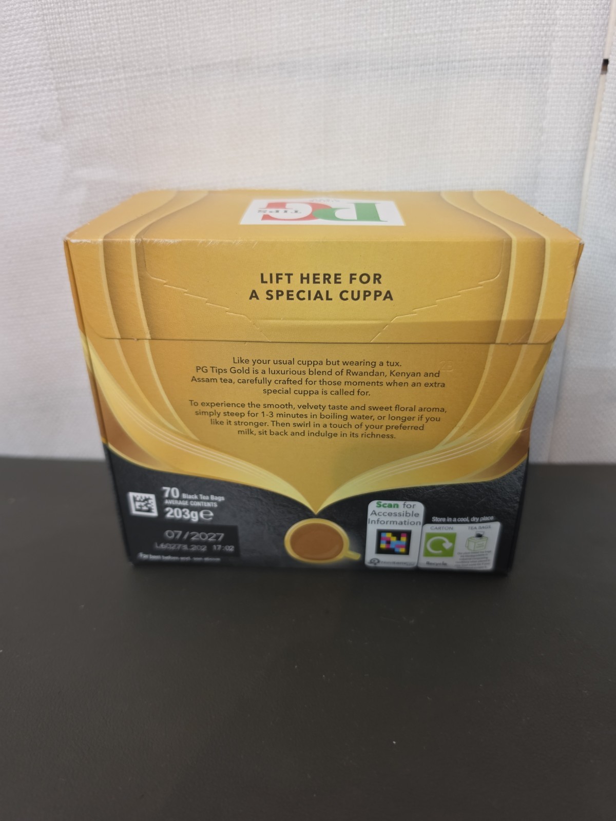 PG Tips Gold Best Tasting Blend (80 Tea Bags)