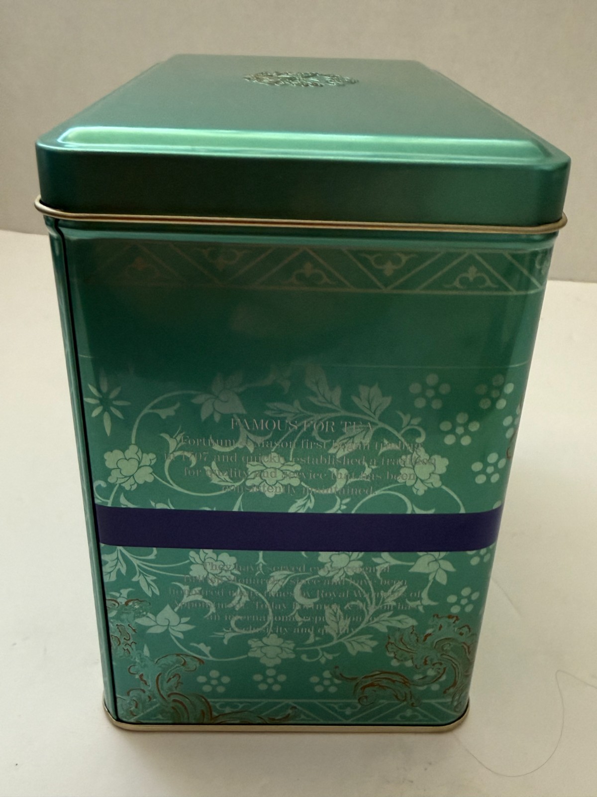 Fortnum & Mason Royal Blend Tea Bags 50 Pack Gift Tin 100g Assam exp 5/28 New