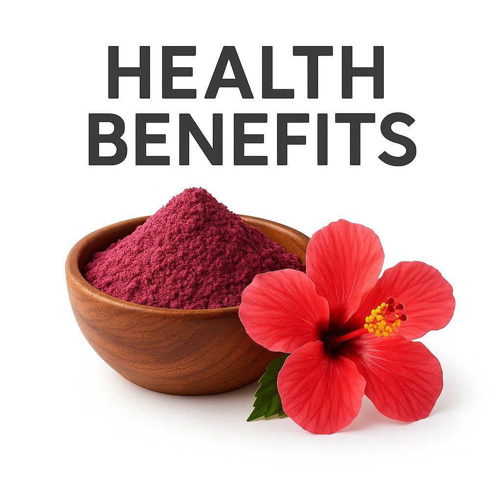 Organic Hibiscus Flower Powder – 1 lb – JML Premium Spice – Tea & Wellness