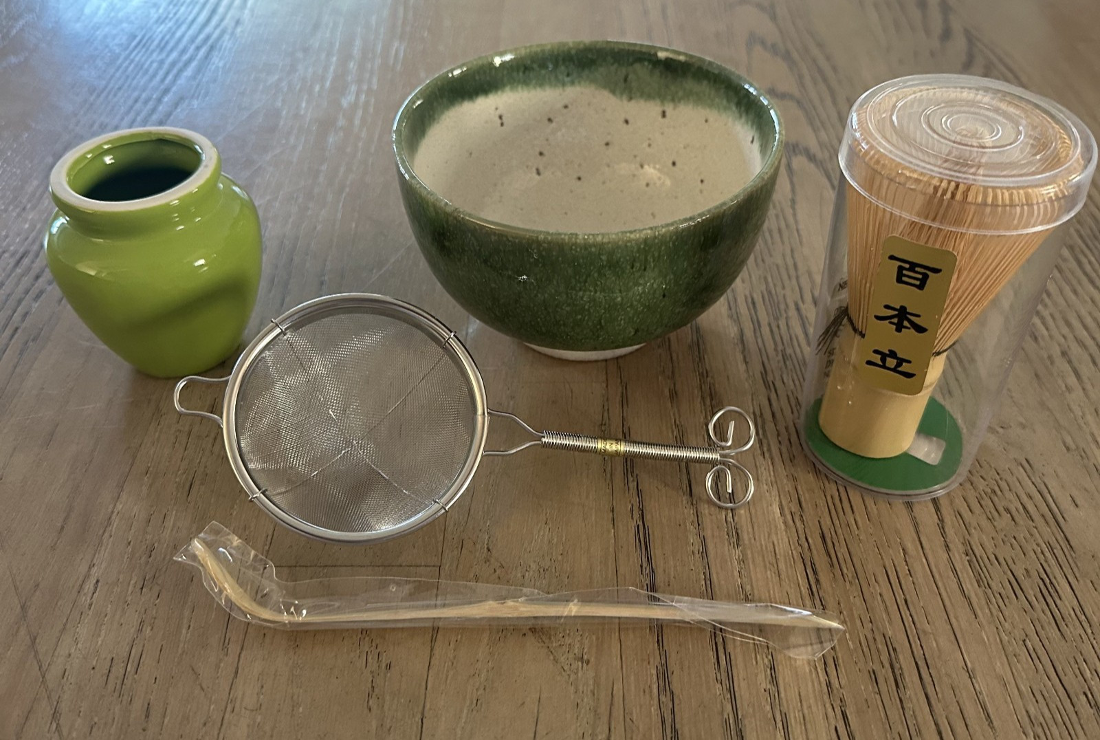 Tealyra Matcha Start Up Kit: Bowl Whisk Scoop Holder Sifter Japanese Tea NIB