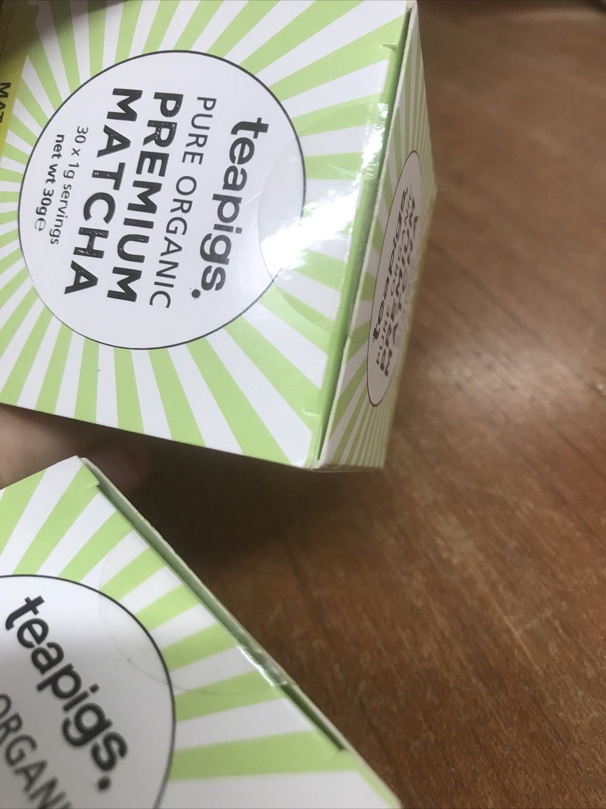New Lot 3 Boxes teapigs Organic Matcha Tea Tin 30 Grams Each = 90 Grams Exp 5/25