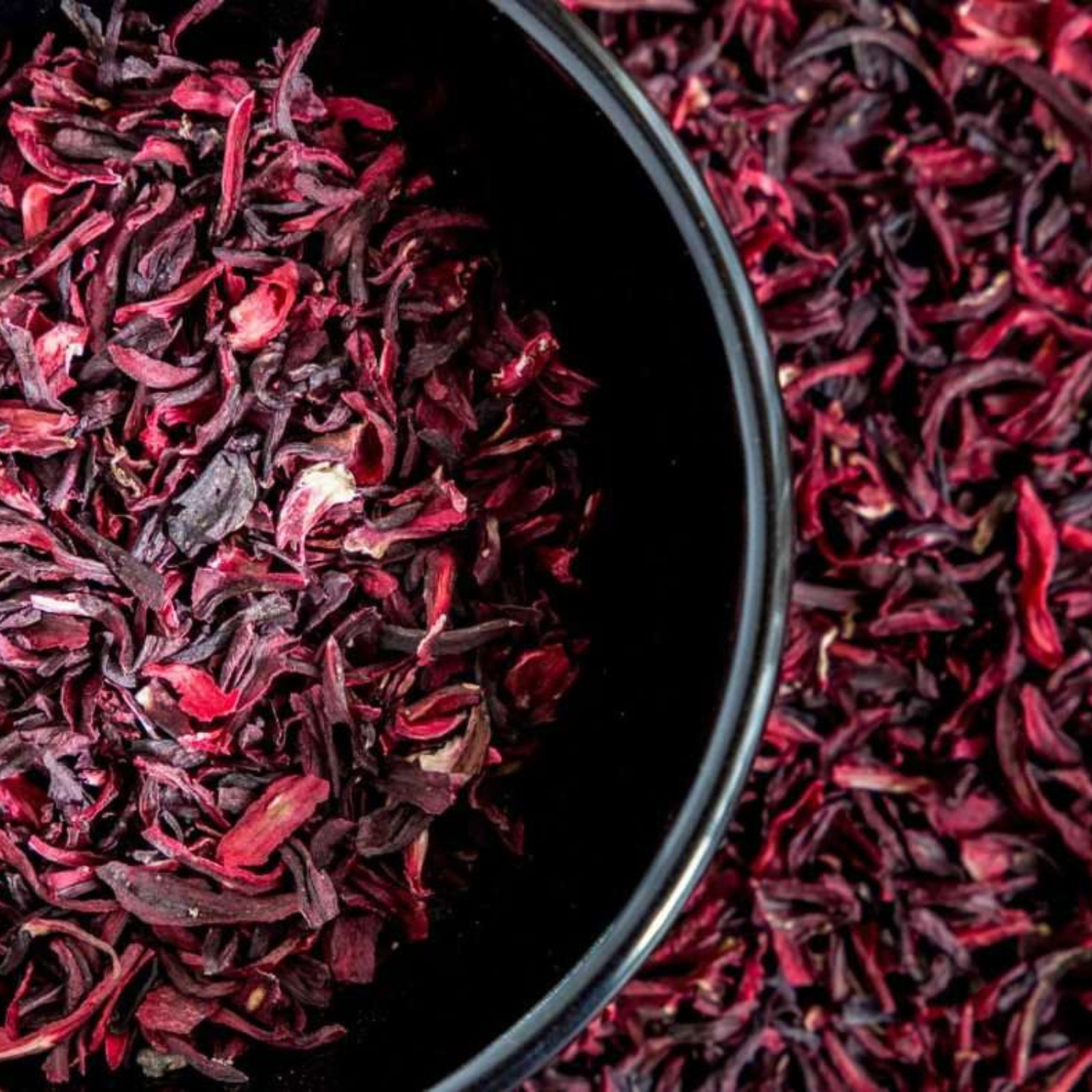 Dried Hibiscus Flowers | 100% Organic, Natural & Vibrant | Tea Drinks & Wellness
