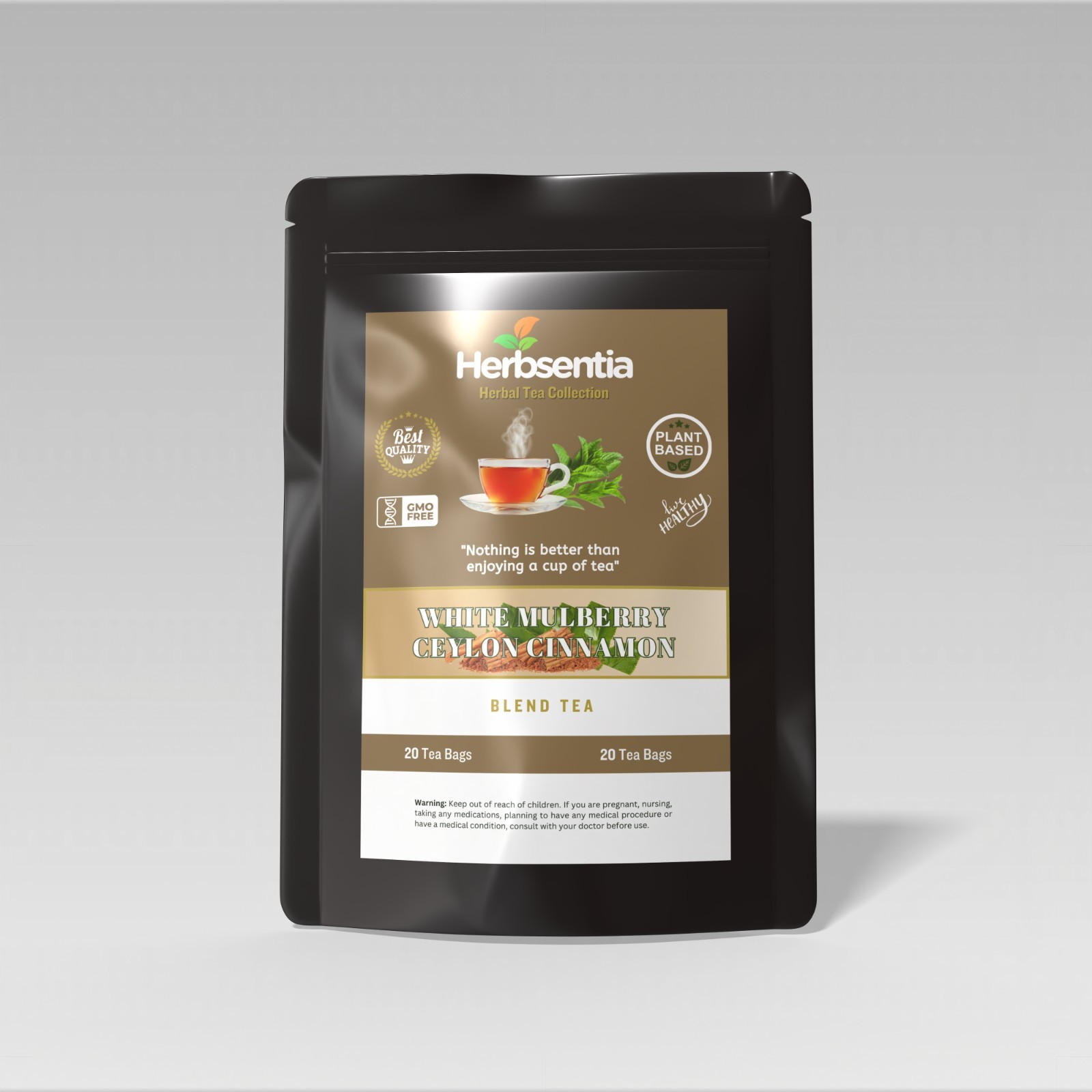 White Mulberry Leaf and Ceylon Cinnamon Tea – Blood Sugar