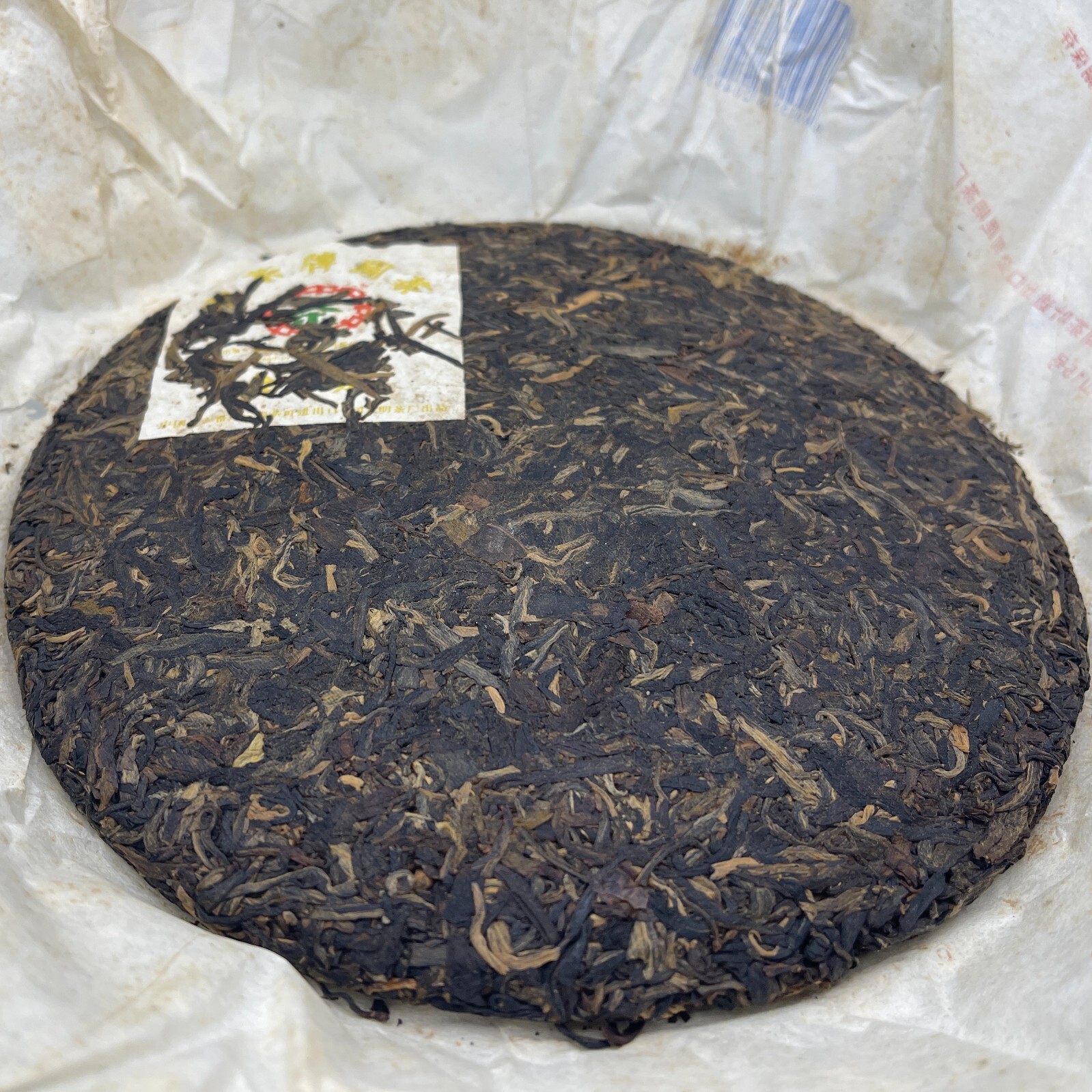 Pu-erh tea,2007,金中茶圓茶 Jinzhong tea round tea,357g,Raw