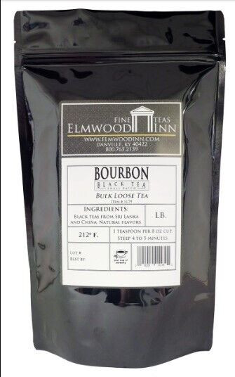 Elmwood Inn Fine Teas, Bourbon Black Tea, 16-Ounce