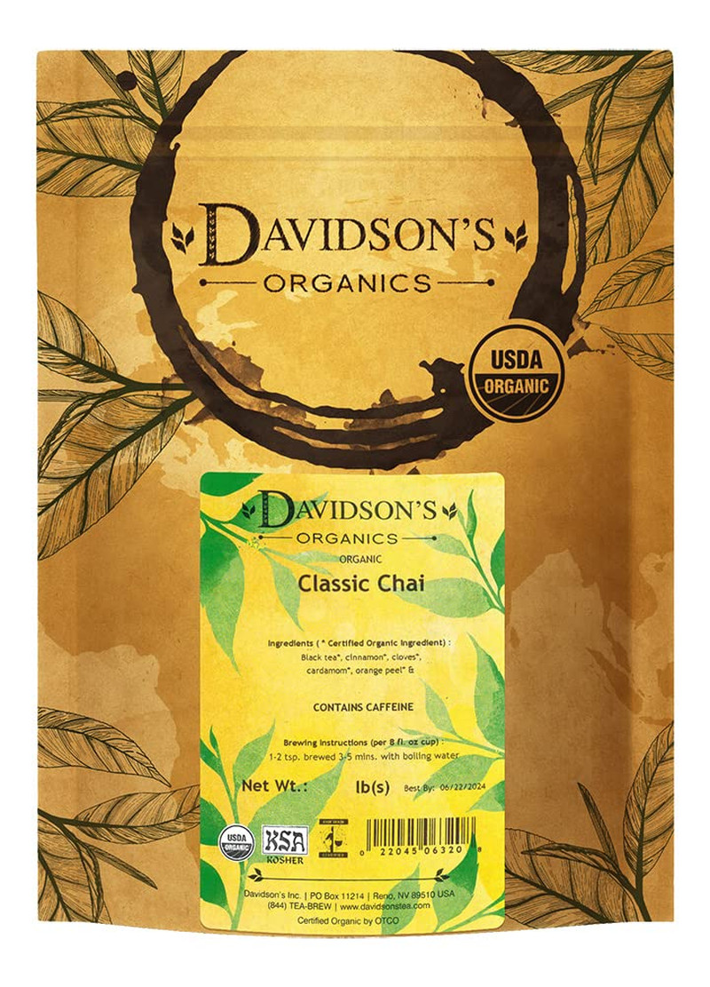 Davidson’s Organics, Russian Caravan, Loose Leaf Tea, 16-Ounce Bag