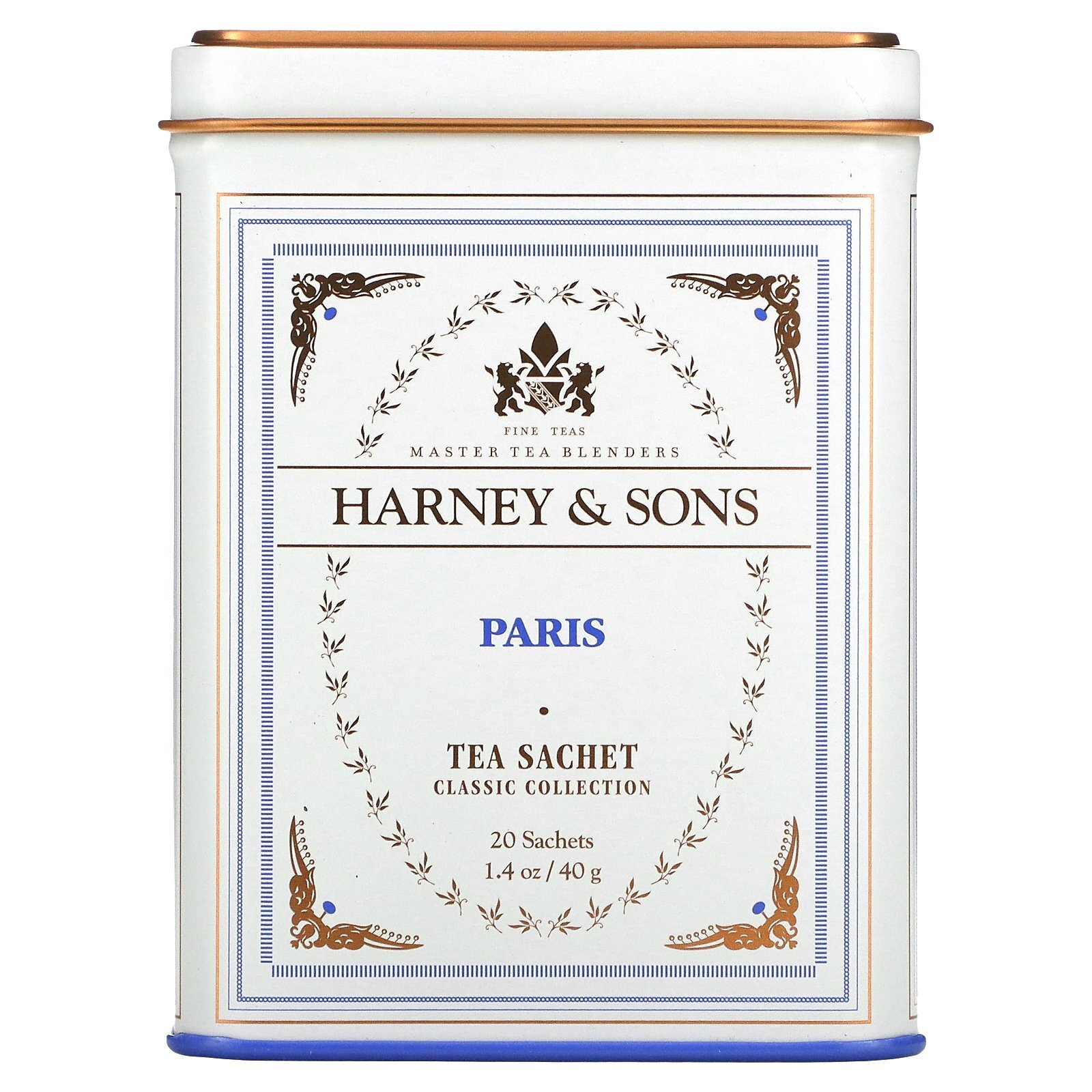 Harney Sons Paris Tea 20 Tea Sachets 1 4 oz 40 g Kosher