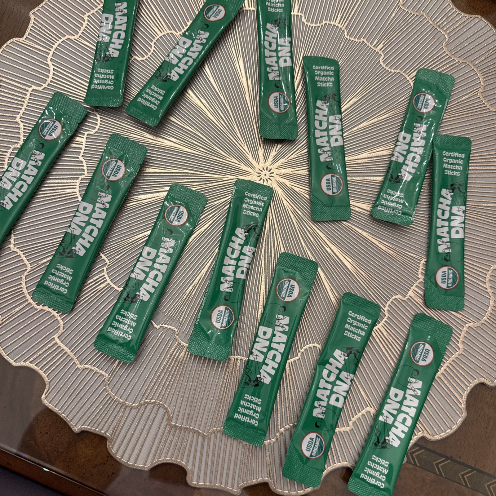 13 Certified Organic Matcha DNA matcha Sticks