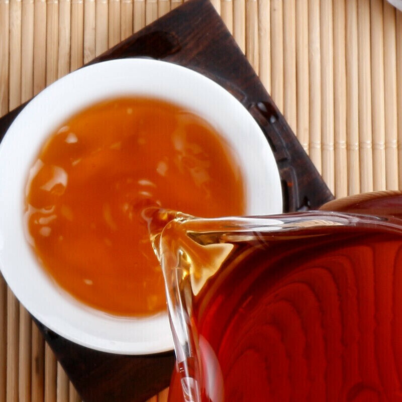 Big Snow Shang Pin Golden Ribbon * 2017 Yunnan Xiaguan Puer Ripe Pu-erh Tea 357g