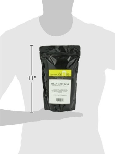 Elmwood Inn Fine Teas Strawberry Kiwi Caffeine-Free Fruit Infusion 16 oz
