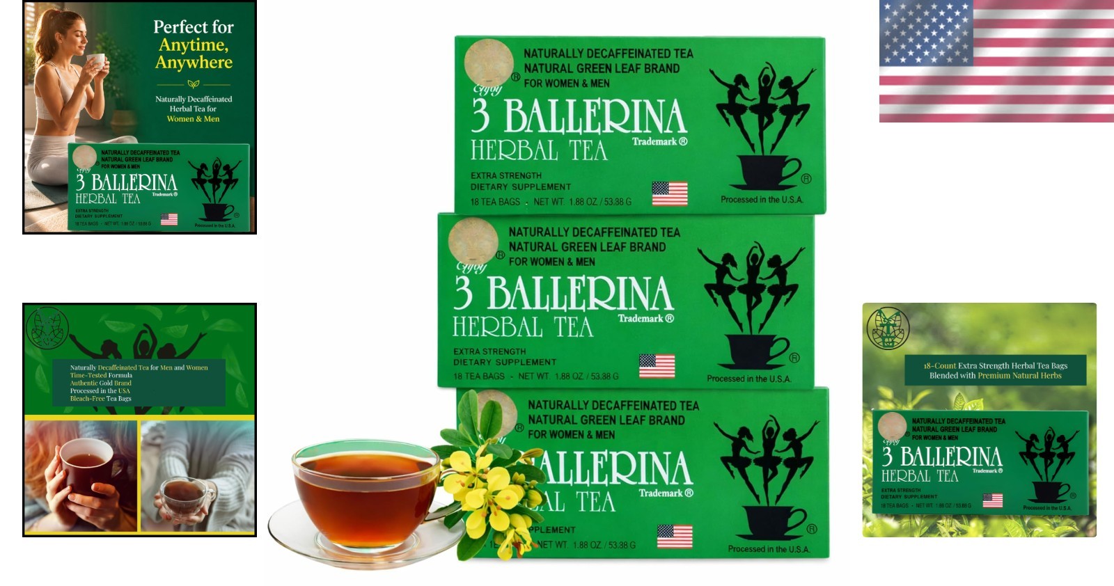 54 Count Extra Strength Herbal Tea for Weight Loss – Gentle Detox Solution