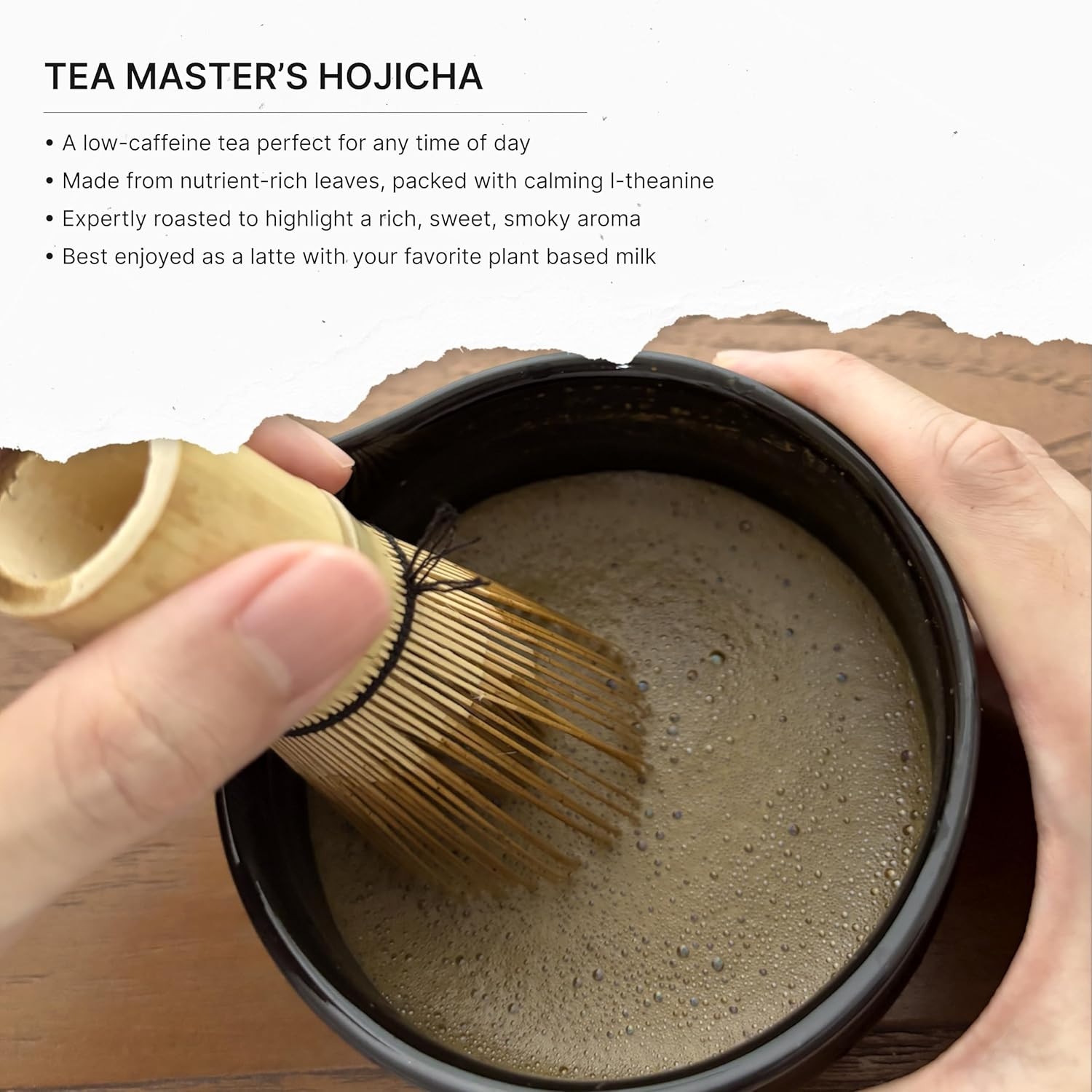Organic Hojicha Powder | Japanese Roasted Green Tea Latte Powder | Premium Fi…