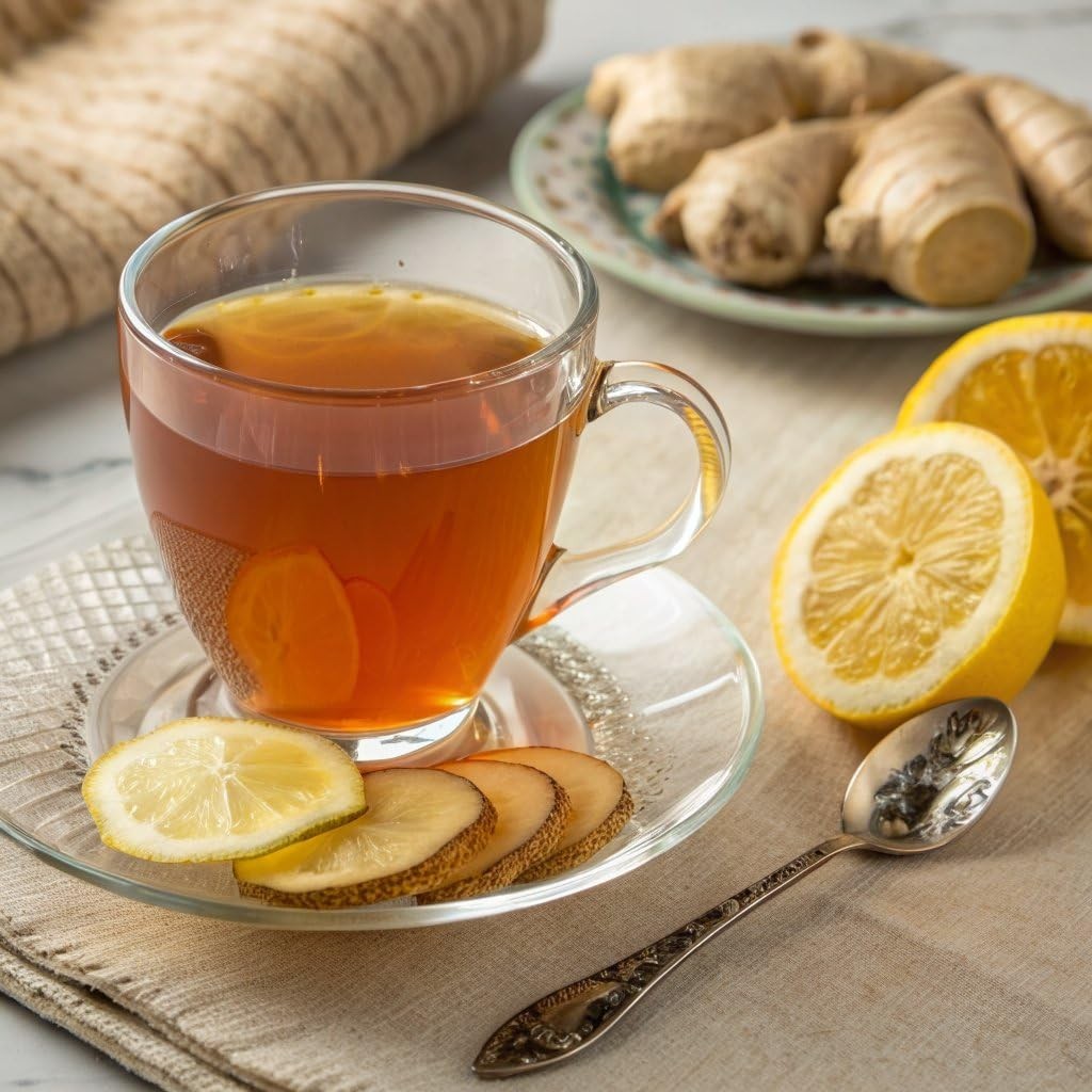 Organic Honey Citron Ginger Tea 2.2lb Jar