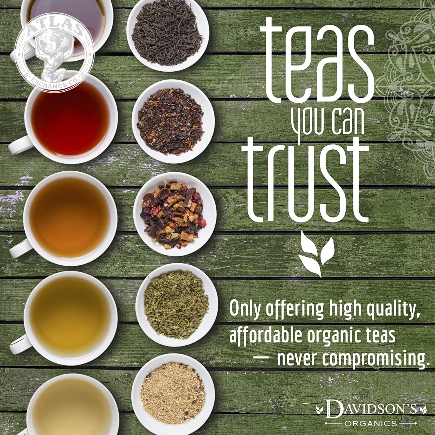 Davidson’S Organics, Gunpowder Green, Loose Leaf Tea, 16-Ounce Bag(Packaging May