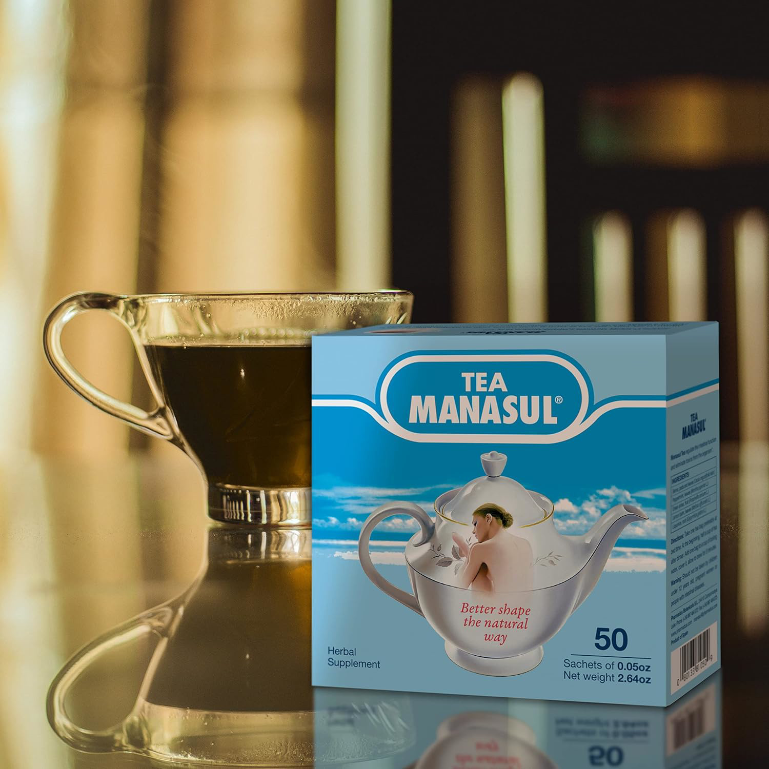 MANASUL CLASSIC – Laxative Infusion Based On Senna, Peppermint, Lemon Balm, and