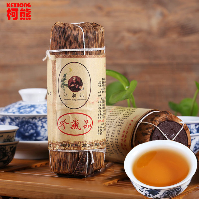 Premium Hunan Brick Tea 165g Natural Herbal Energy Black Tea for Men