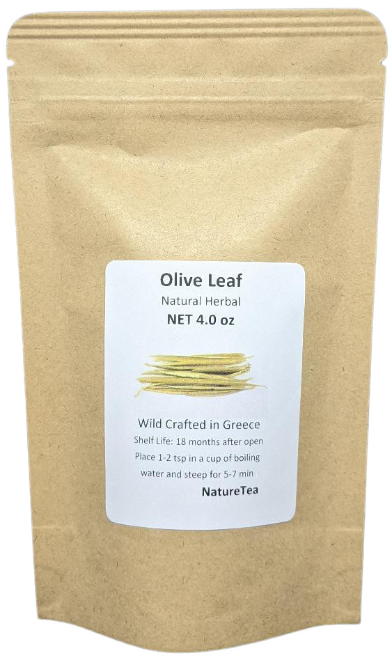 Olive Leaf – Olea europaea Loose Leaf from 100% Nature, Greece Import,