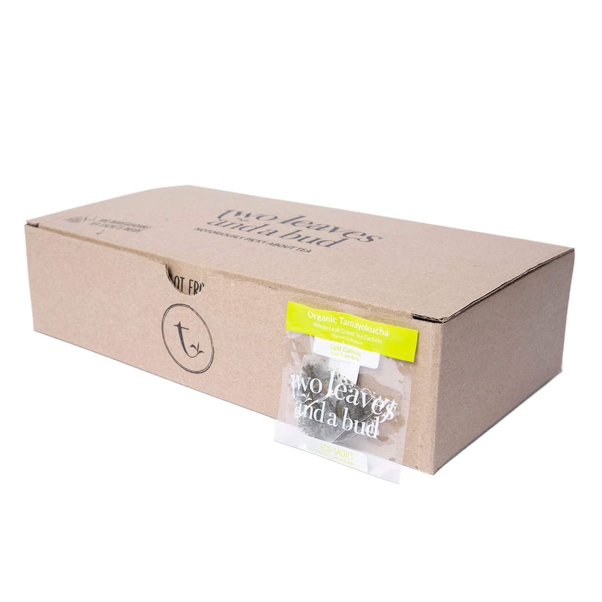 Two Leaves and a Bud Organic Tamayokucha Green Tea Bags, Whole Leaf Green Tea…