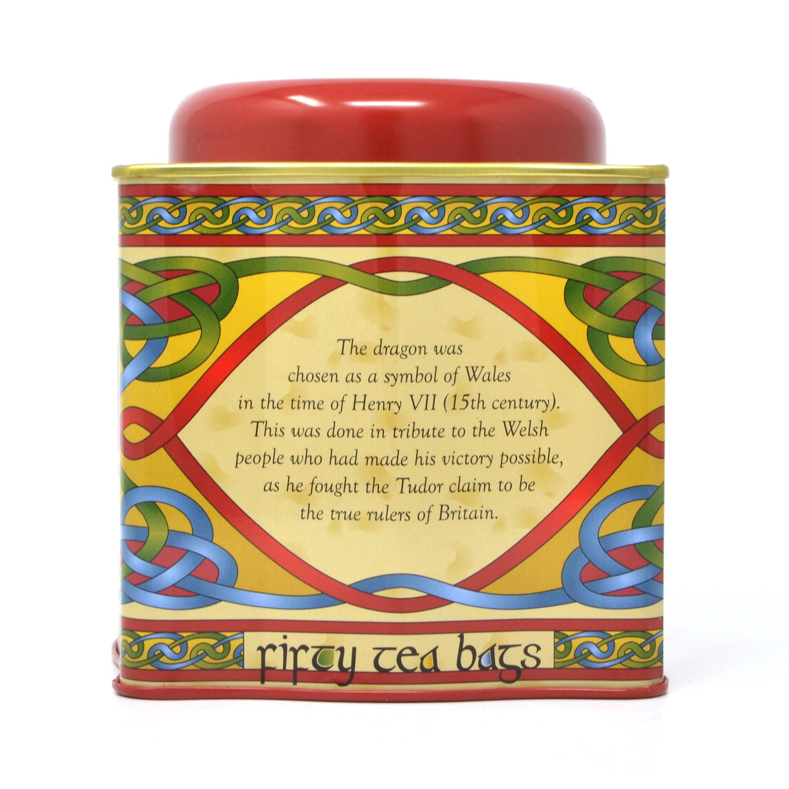 Royal Tara Set of 2 Welsh Brew Tea 50 Teabags Reusable Tin