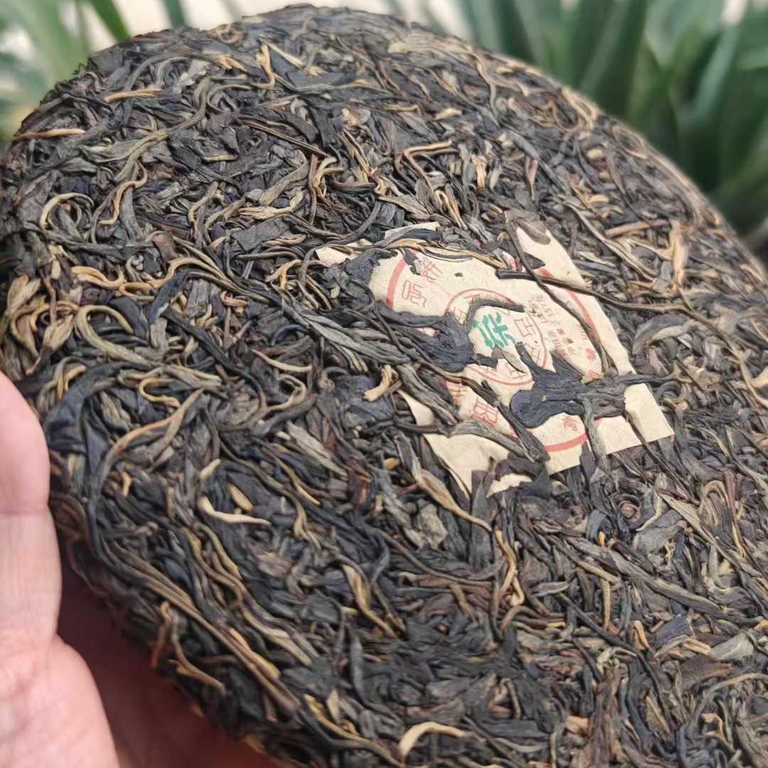 2003 Vintage Material Yiwu Ancient Tree Raw Pu-erh Tea Cake 357g – 2012Y