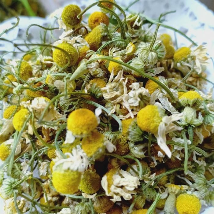 Organic Chamomile Dried Flowers Loose Tea Boosts Immunity /Stress Anxiety Relief