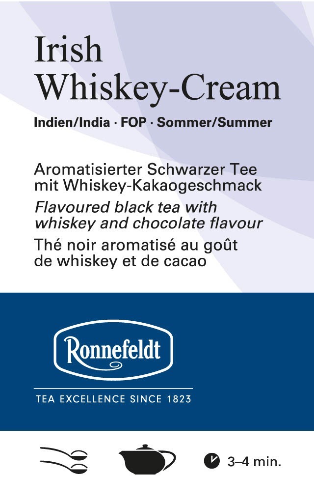Ronnefeldt Loose Leaf Tea – Irish Malt (Irish Whiskey-Cream) – 100 g