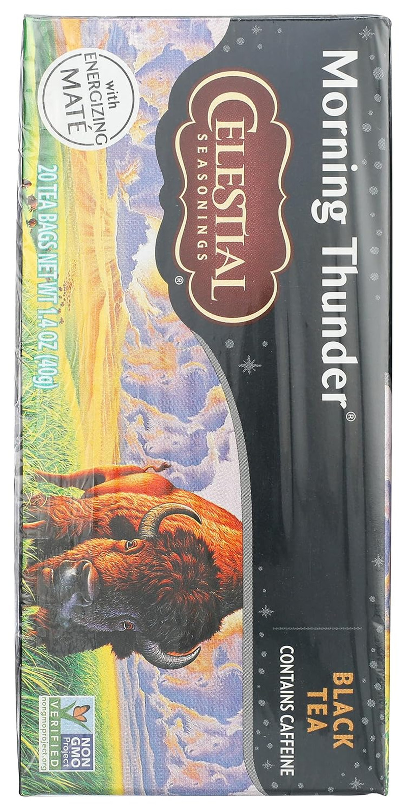 Celestial Seasonings Morning Thunder Tea, 20 Ct